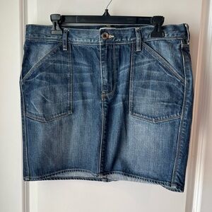 Madewell Denim Mini Skirt. Size 30